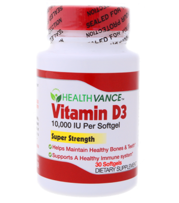 Vitamin D3 10, 000 IU - HEALTHVANCE